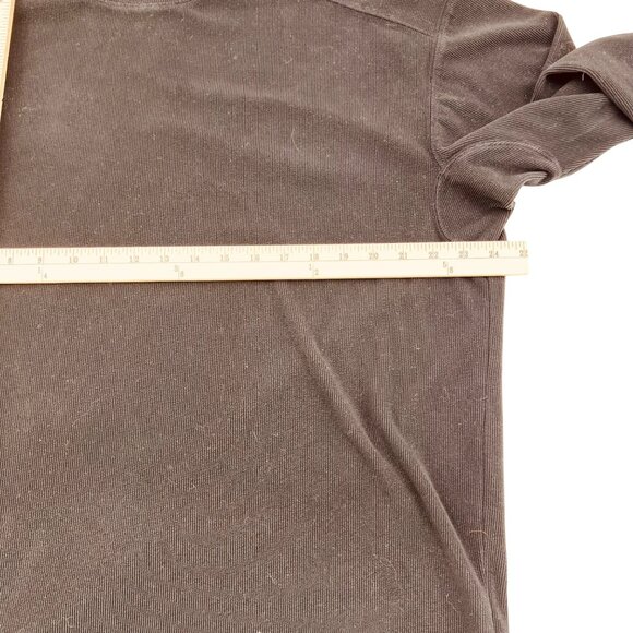 Columbia Mens XL Black Long-Sleeve Ribbed Pullover Shirt 100% Polyester - Picture 5 of 7